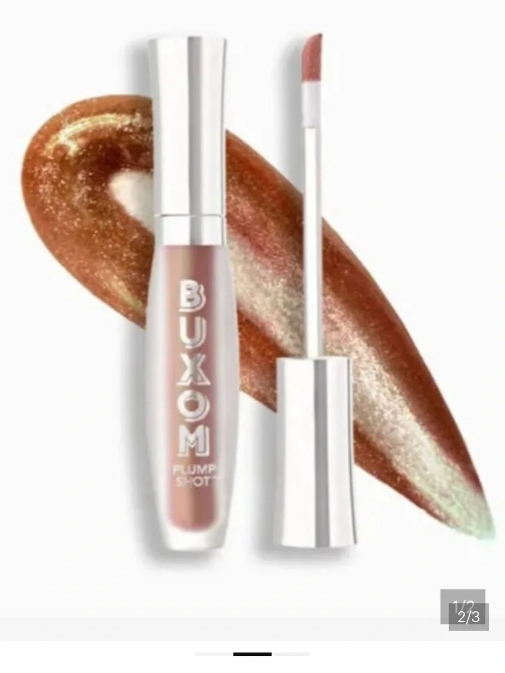 New! Buxom Multichrome Tint in Celestial Nude Lip Gloss